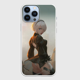 Чехол для iPhone 13 Pro Max с принтом Nier в Белгороде,  |  | automata | game | nier | robots | yorha | андроид | аниме | воин | девушка | игра | нир | робот | самурай | экшн