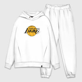 Мужской костюм хлопок OVERSIZE с принтом Kobe Bryant Laking в Белгороде,  |  | basketball | bryant | game | james | kobe | lakers | lebron | los angeles | nba | sport | streetball | баскетбол | баскетболист | брайант | джеймс | игра | игрок | коби | леброн | лейкерс | лос анджелес | мяч | нба | спорт | стритбол