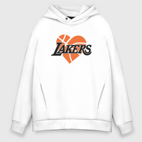 Мужское худи Oversize хлопок с принтом Love Lakers в Белгороде, френч-терри — 70% хлопок, 30% полиэстер. Мягкий теплый начес внутри —100% хлопок | боковые карманы, эластичные манжеты и нижняя кромка, капюшон на магнитной кнопке | Тематика изображения на принте: basketball | bryant | game | james | kobe | lakers | lebron | los angeles | nba | sport | streetball | баскетбол | баскетболист | брайант | джеймс | игра | игрок | коби | леброн | лейкерс | лос анджелес | мяч | нба | спорт | стритбол