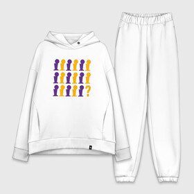 Женский костюм хлопок Oversize с принтом Champions   Lakers в Белгороде,  |  | basketball | bryant | game | james | kobe | lakers | lebron | los angeles | nba | sport | streetball | баскетбол | баскетболист | брайант | джеймс | игра | игрок | коби | леброн | лейкерс | лос анджелес | мяч | нба | спорт | стритбол