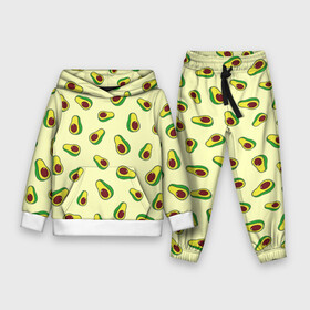 Детский костюм 3D (с толстовкой) с принтом Авокадо   Avocado в Белгороде,  |  | avocado | casual | exotic | fashion | food | pattern | summer | tropical | авокадо | авокадо паттерн | вкусняшки | еда | жара | лето | мексика | овощи | острова | отпуск | плоды | повседневные | растения | сладкий | спелый | тропики