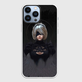 Чехол для iPhone 13 Pro Max с принтом Nier 3D в Белгороде,  |  | 2b | 3d | automata | game | nier | robots | yorha | андроид | аниме | блондинка | воин | девушка | игра | нир | робот | экшн