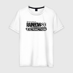 Мужская футболка хлопок с принтом Rainbow Six Extraction Радуга 6 Эвакуация в Белгороде, 100% хлопок | прямой крой, круглый вырез горловины, длина до линии бедер, слегка спущенное плечо. | battlefield | call | clancy | cod | counter | csgo | duty | extraction | ghost | rainbow | rainbowsix | recon | siege | six | strike | tom | war | боец | воин | война | клэнси | ксго | оружие | осада | радуга | рейнбов | рейнбоу | рэйнбоу | солдат | том |