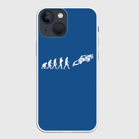 Чехол для iPhone 13 mini с принтом Rocket evolution в Белгороде,  |  | game | games | race | гонка | гоночка | игра | игры | лига ракет | машинки | рокет лига | футбол