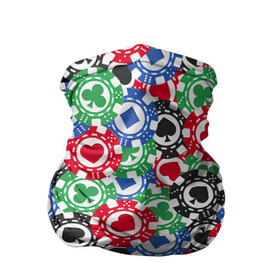 Бандана-труба 3D с принтом Покер в Белгороде, 100% полиэстер, ткань с особыми свойствами — Activecool | плотность 150‒180 г/м2; хорошо тянется, но сохраняет форму | Тематика изображения на принте: 777 | cards | casino | chips | flash | fortune | game | joker | luck | omaha | poker | roulette | straight | texas holdem | tournament | азарт | джокер | игра | казино | карты | омаха | покер | рулетка | стрит | техасский холдэм | турнир | удача | фишки |