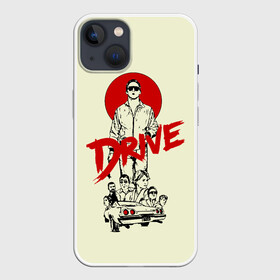 Чехол для iPhone 13 с принтом Драйв в Белгороде,  |  | auto | car | drive | drive фильм | moto | ryan gosling | scorpio | the driver | авто | водитель | гонки | гонщик | драйв | райан гослинг | скорпион | тачки