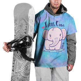 Накидка на куртку 3D с принтом Маленький слоненок в Белгороде, 100% полиэстер |  | Тематика изображения на принте: детеныш | милый | ребенок | слон | слоненок | слоник