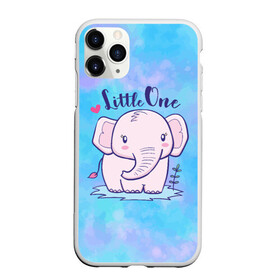 Чехол для iPhone 11 Pro матовый с принтом Маленький слоненок в Белгороде, Силикон |  | детеныш | милый | ребенок | слон | слоненок | слоник