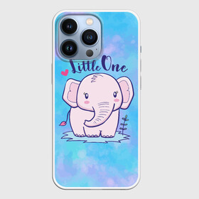 Чехол для iPhone 13 Pro с принтом Маленький слоненок в Белгороде,  |  | Тематика изображения на принте: детеныш | милый | ребенок | слон | слоненок | слоник