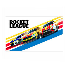 Бумага для упаковки 3D с принтом Rocket Car в Белгороде, пластик и полированная сталь | круглая форма, металлическое крепление в виде кольца | game | games | race | rocket league | гонка | гоночка | игра | игры | лига ракет | машинки | рокет лига | футбол