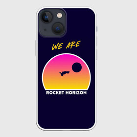 Чехол для iPhone 13 mini с принтом We are rocket horizon в Белгороде,  |  | game | games | race | rocket league | гонка | гоночка | игра | игры | лига ракет | машинки | рокет лига | футбол