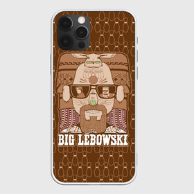 Чехол для iPhone 12 Pro с принтом The Big Lebowski в Белгороде, силикон | область печати: задняя сторона чехла, без боковых панелей | donny | dude | jeff bridges | the big lebowski | walter sobchak | большой лебовский | боулинг | вальтер собчак | джефф бриджес | донни | заяц | кегли | кролик | фильм | чувак