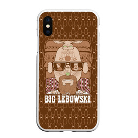 Чехол для iPhone XS Max матовый с принтом The Big Lebowski в Белгороде, Силикон | Область печати: задняя сторона чехла, без боковых панелей | donny | dude | jeff bridges | the big lebowski | walter sobchak | большой лебовский | боулинг | вальтер собчак | джефф бриджес | донни | заяц | кегли | кролик | фильм | чувак