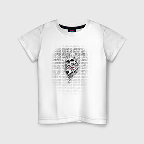 Детская футболка хлопок с принтом Скандинавские символы в Белгороде, 100% хлопок | круглый вырез горловины, полуприлегающий силуэт, длина до линии бедер | викинги | кельтский | оберег | руны | символы | славянские | узоры