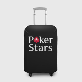 Чехол для чемодана 3D с принтом Poker Stars в Белгороде, 86% полиэфир, 14% спандекс | двустороннее нанесение принта, прорези для ручек и колес | 777 | cards | casino | chips | flash | fortune | game | joker | luck | omaha | poker | roulette | straight | texas holdem | tournament | азарт | джокер | игра | казино | карты | омаха | покер | рулетка | стрит | техасский холдэм | турнир | удача | фишки |