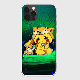 Чехол для iPhone 12 Pro Max с принтом Пикачу и корги в Белгороде, Силикон |  | anime | picachu | pikachu | аниме | милый | пика | пикачу | покебол | покемон