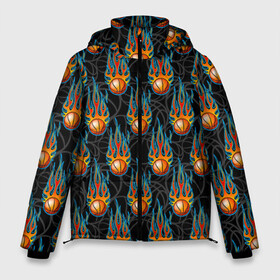Мужская зимняя куртка 3D с принтом Баскетбол в Белгороде, верх — 100% полиэстер; подкладка — 100% полиэстер; утеплитель — 100% полиэстер | длина ниже бедра, свободный силуэт Оверсайз. Есть воротник-стойка, отстегивающийся капюшон и ветрозащитная планка. 

Боковые карманы с листочкой на кнопках и внутренний карман на молнии. | ball | basketball | championship | chicago bulls | club | competition | game | league | michael jordan | nba | sport | team | tournament | баскетбол | джордан | игра | клуб | майкл джордан | мяч | нба | соревнования | спорт | турнир | чемпионат 