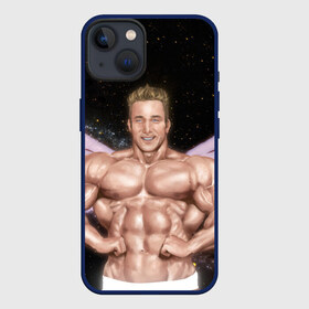 Чехол для iPhone 13 с принтом Billy Space Aquarell в Белгороде,  |  | aniki | billy | billy herrington | gachi | gachimuchi | van | van darkholm | аники | билли | гачи | гачибасс | гачимучи