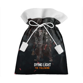 Подарочный 3D мешок с принтом Dying light зомби в Белгороде, 100% полиэстер | Размер: 29*39 см | Тематика изображения на принте: dying light | аномалия | зараженный | монстр | мутант | ужасы | урод | хоррор