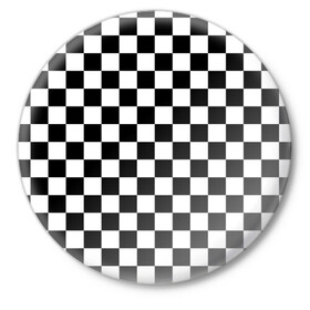 Значок с принтом Шахматист в Белгороде,  металл | круглая форма, металлическая застежка в виде булавки | chess | игра | король | ладья | математика | пешка | ферзь | чёрно белые | шах и мат | шахматист | шахматная доска | шахматные фигуры | шахматы
