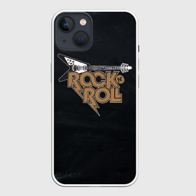 Чехол для iPhone 13 с принтом Rock n Roll Гитара в Белгороде,  |  | rock | rock n roll | roll | гитара | гитарист | музыкант | рок