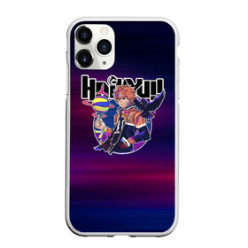 Чехол для iPhone 11 Pro матовый с принтом Шоё Хината киберпанк Haikyu!! в Белгороде, Силикон |  | 10 номер | haikyu | haikyuu | hinata shoyo | karasuno | аниме | волейбол | волейбольный клуб | карасуно | коротышка | красный | мальчик мяч | манга | рыжик | старшая школа | хаикую | чиби чан | шоё хината