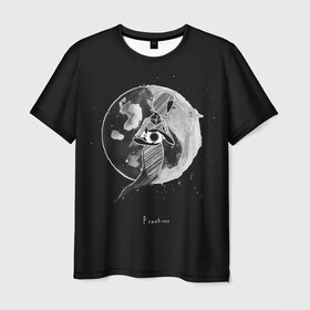 Мужская футболка 3D с принтом Eclipse в Белгороде, 100% полиэфир | прямой крой, круглый вырез горловины, длина до линии бедер | hip hop | pyrokinesis | rap | rep | андрей фёдорович | исполнители | исполнитель | музыка | пирокинезис | пирокинесис | реп