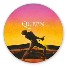 Коврик для мышки круглый с принтом Queen Freddie Mercury (Z) в Белгороде, резина и полиэстер | круглая форма, изображение наносится на всю лицевую часть | freddie mercury | music | queen | брайан мэй | глэм рок | джон дикон | королева | музыка | поп рок | роджер тейлор | фредди меркьюри | хард рок