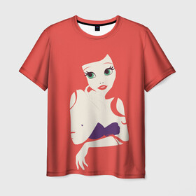 Мужская футболка 3D с принтом Ariel the Mermaid в Белгороде, 100% полиэфир | прямой крой, круглый вырез горловины, длина до линии бедер | ariel | disney | princess | sea | shtatdis | ариэль | дисней | русалочка