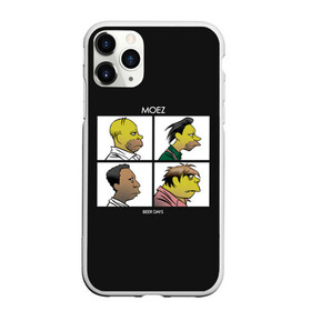 Чехол для iPhone 11 Pro матовый с принтом Mozes band в Белгороде, Силикон |  | gomer | simpsons | the simpson | гомер | мульт | мультфильм | симпсоны