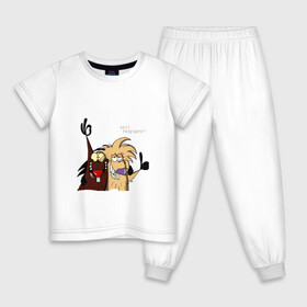 Детская пижама хлопок с принтом Злюки бобры в Белгороде, 100% хлопок |  брюки и футболка прямого кроя, без карманов, на брюках мягкая резинка на поясе и по низу штанин
 | бобры | друзья | животные | мультфильм | позитив. | шерсть