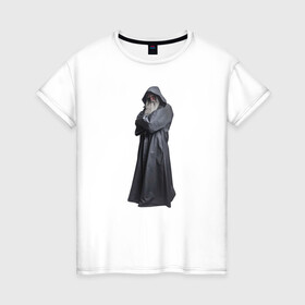 Женская футболка хлопок с принтом Тёмный Волшебник в Белгороде, 100% хлопок | прямой крой, круглый вырез горловины, длина до линии бедер, слегка спущенное плечо | волшебник | волшебство | колдун | магия | сказка | фэнтэзи