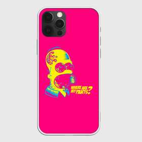 Чехол для iPhone 12 Pro Max с принтом Acid Gomer в Белгороде, Силикон |  | gomer | simpsons | the simpson | гомер | мульт | мультфильм | симпсоны
