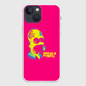 Чехол для iPhone 13 mini с принтом Acid Gomer в Белгороде,  |  | gomer | simpsons | the simpson | гомер | мульт | мультфильм | симпсоны