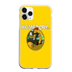 Чехол для iPhone 11 Pro матовый с принтом Homer Cry в Белгороде, Силикон |  | far cry | farcray | gomer | homer | simpsons | the simpson | гомер | мульт | мультфильм | симпсоны | фар край
