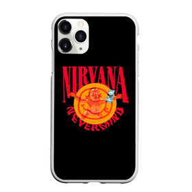 Чехол для iPhone 11 Pro Max матовый с принтом Nevermind в Белгороде, Силикон |  | alternative | kurt cobain | metall | music | nirvana | rock | альтернатива | курт кобейн | курт кобэйн | металл | музыка | нирвана | нирванна | рок