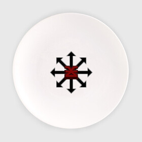 Тарелка с принтом Звезда Хаоса Кхорна в Белгороде, фарфор | диаметр - 210 мм
диаметр для нанесения принта - 120 мм | blood god | khorne | wh40k | ваха | звезда | кхорн | хаос