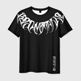 Мужская футболка 3D с принтом Надпись BeOnStyle в Белгороде, 100% полиэфир | прямой крой, круглый вырез горловины, длина до линии бедер | каллиграфия | крутая надпись | леттеринг | прикольные надписи