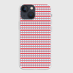 Чехол для iPhone 13 mini с принтом Звезды с полосками в Белгороде,  |  | background | pattern | stars | stripes | texture | звезды | паттерн | полоски | полосы | текстура | фон