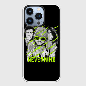 Чехол для iPhone 13 Pro с принтом Nevermind в Белгороде,  |  | alternative | kurt cobain | metall | music | nirvana | rock | альтернатива | курт кобейн | курт кобэйн | металл | музыка | нирвана | нирванна | рок