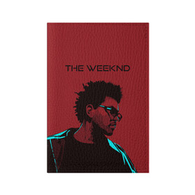 Обложка для паспорта матовая кожа с принтом the weeknd в Белгороде, натуральная матовая кожа | размер 19,3 х 13,7 см; прозрачные пластиковые крепления | Тематика изображения на принте: blinding lights | music | pop | star boy | the weekend | the weeknd | музыка | уикенд