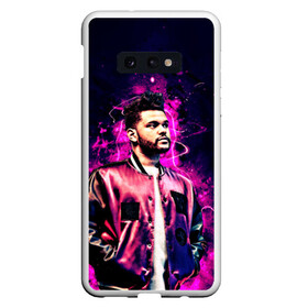 Чехол для Samsung S10E с принтом The Weeknd в Белгороде, Силикон | Область печати: задняя сторона чехла, без боковых панелей | Тематика изображения на принте: blinding lights | music | pop | star boy | the weekend | the weeknd | музыка | уикенд