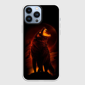 Чехол для iPhone 13 Pro Max с принтом DARK WOLF в Белгороде,  |  | art | dark | evil | hunter | moon | night | strong | wolf | волк | зло | клыки | луна | ночь | оборотень | оскал | охотник | пасть | сила | тьма | хищник