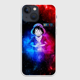 Чехол для iPhone 13 mini с принтом Космический Луффи One Piece в Белгороде,  |  | anime | manga | monkey d. luffy | one piece | аниме | большой куш | ван пис | вон пис | капитан | король пиратов | луси | луфи | луффи | луффи но уми | луффи таро | манга | манки д. луффи | мугивара | пират | пятый император