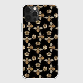 Чехол для iPhone 12 Pro Max с принтом Королевы осы в Белгороде, Силикон |  | абстракция | королева | корон | оса | осы | паттерн | пчела | пчелы | текстуры | узоры