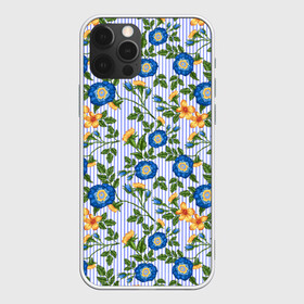 Чехол для iPhone 12 Pro Max с принтом Цветочки в Белгороде, Силикон |  | абстракция | лютики | паттерн | текстуры | узоры | цветочки | цветы