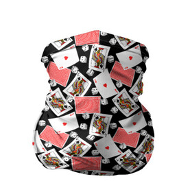 Бандана-труба 3D с принтом Карты в Белгороде, 100% полиэстер, ткань с особыми свойствами — Activecool | плотность 150‒180 г/м2; хорошо тянется, но сохраняет форму | 777 | cards | casino | chips | flash | fortune | game | joker | luck | omaha | poker | roulette | straight | texas holdem | tournament | азарт | джокер | игра | казино | карты | масти | омаха | покер | рулетка | стрит | техасский холдэм | турнир | удача |