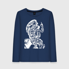 Женский лонгслив хлопок с принтом Andy Warhol self-portrait в Белгороде, 100% хлопок |  | andy warhol | art | celebrity | face | legend | pop art | автопортрет | знаменитость | искусство | легенда | лицо | поп арт | энди уорхол