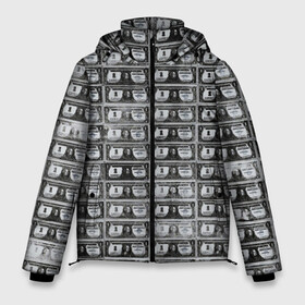 Мужская зимняя куртка 3D с принтом Энди Уорхол 200 $-ых банкнот в Белгороде, верх — 100% полиэстер; подкладка — 100% полиэстер; утеплитель — 100% полиэстер | длина ниже бедра, свободный силуэт Оверсайз. Есть воротник-стойка, отстегивающийся капюшон и ветрозащитная планка. 

Боковые карманы с листочкой на кнопках и внутренний карман на молнии. | Тематика изображения на принте: 200 банкнот | 200 долларов | 200 долларовых | 200 купюр | andy warhol | warhol | картина | уорхол | энди уорхол | энди уорхол 200 долларовых банкнот | эндрю уорхол