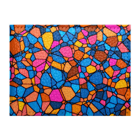Обложка для студенческого билета с принтом Mosaic в Белгороде, натуральная кожа | Размер: 11*8 см; Печать на всей внешней стороне | mosaic | мозаика | стекло | текстура